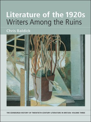 cover image of Literature of the 1920s: Writers Among the Ruins